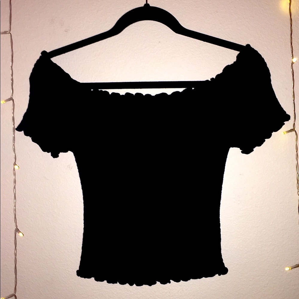 black forever 21 top